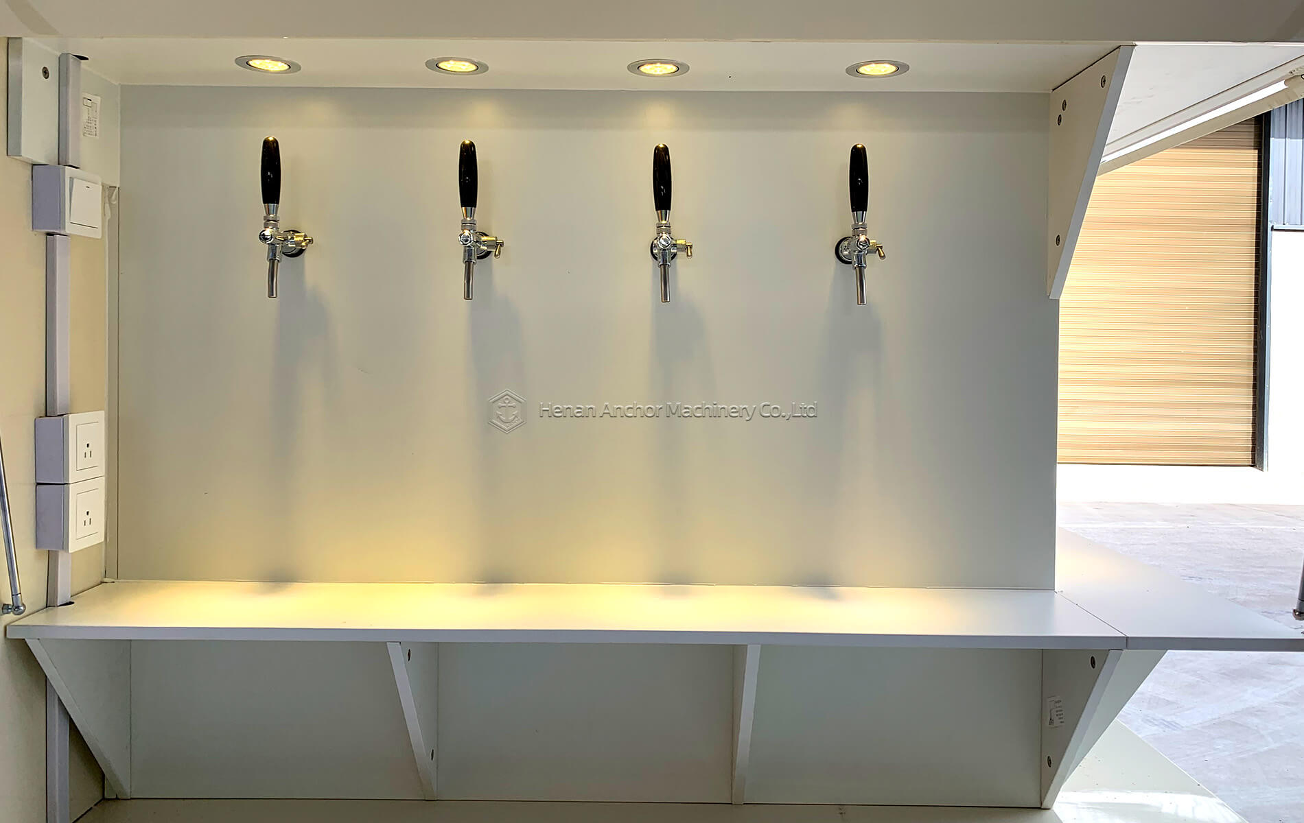 piaggio ape bar truck