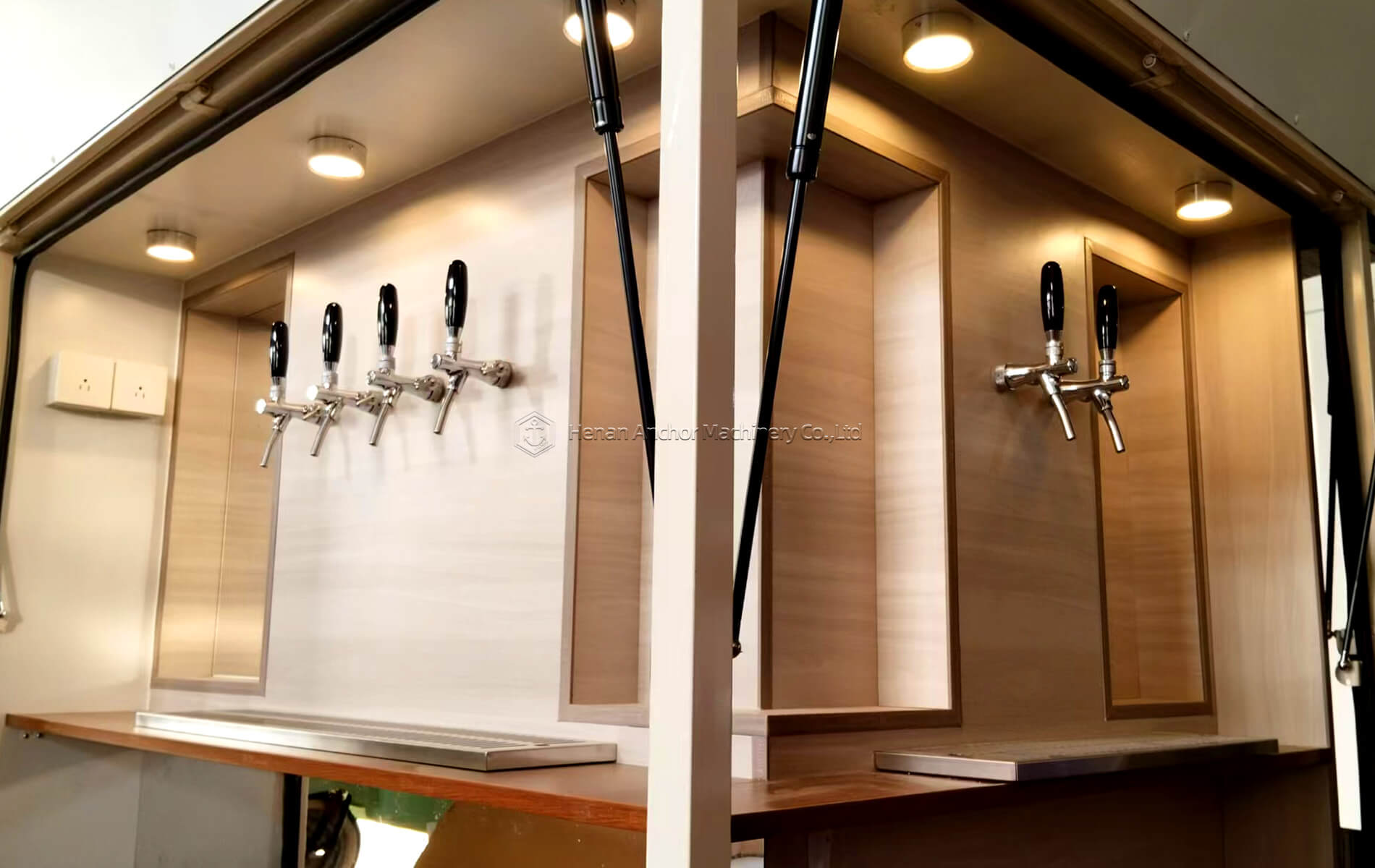 piaggio ape bar truck