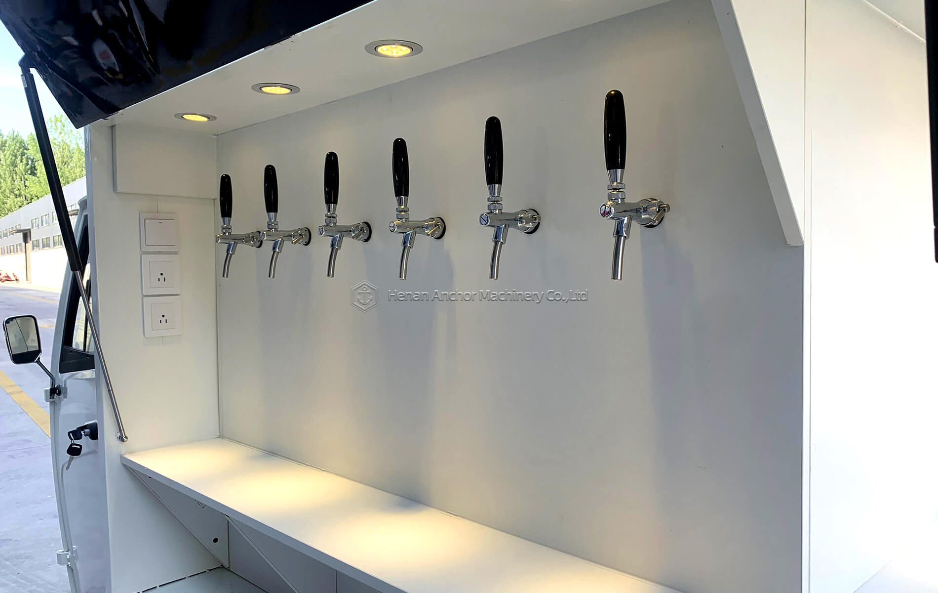 piaggio ape bar truck