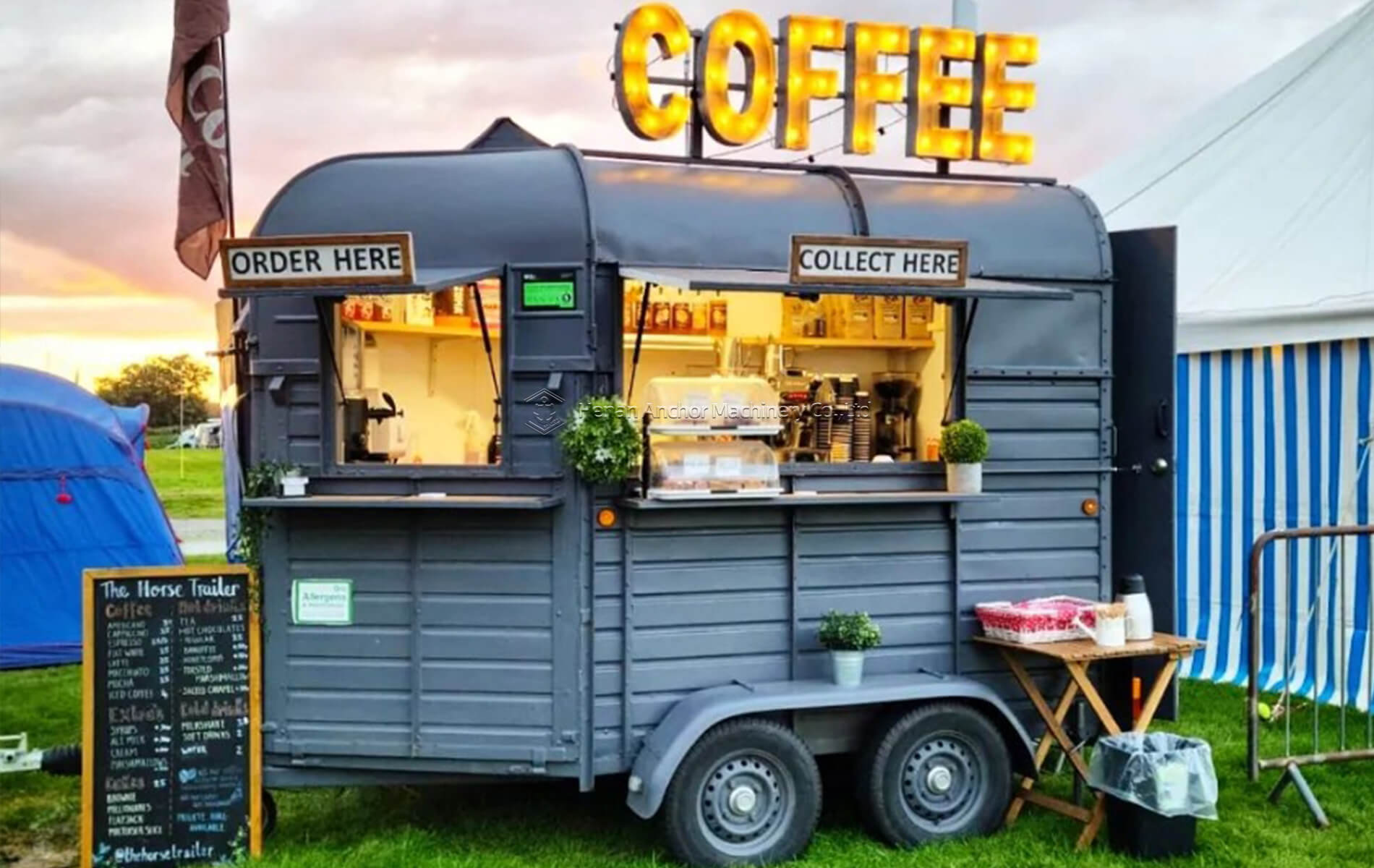 horse trailer mobile bars