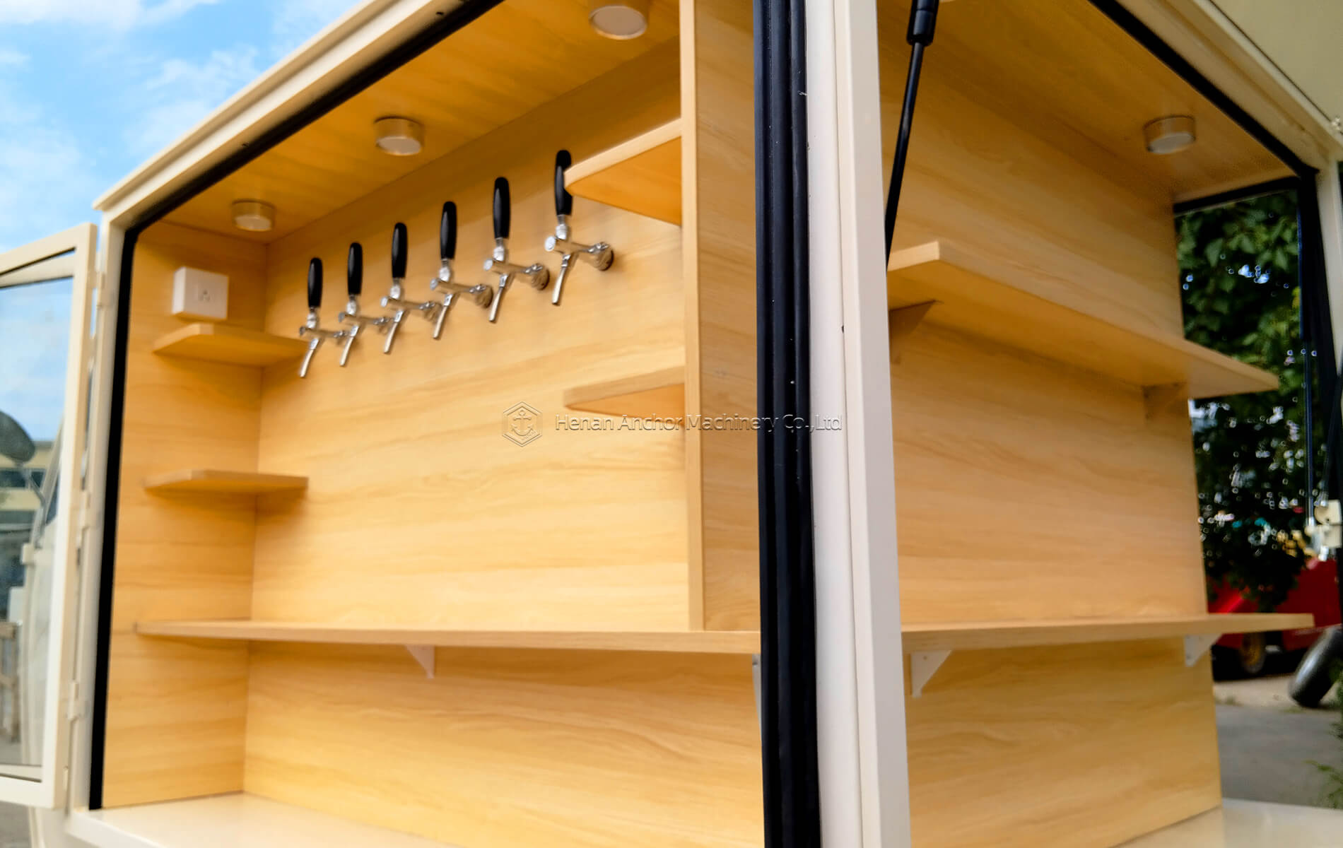 piaggio ape bar truck