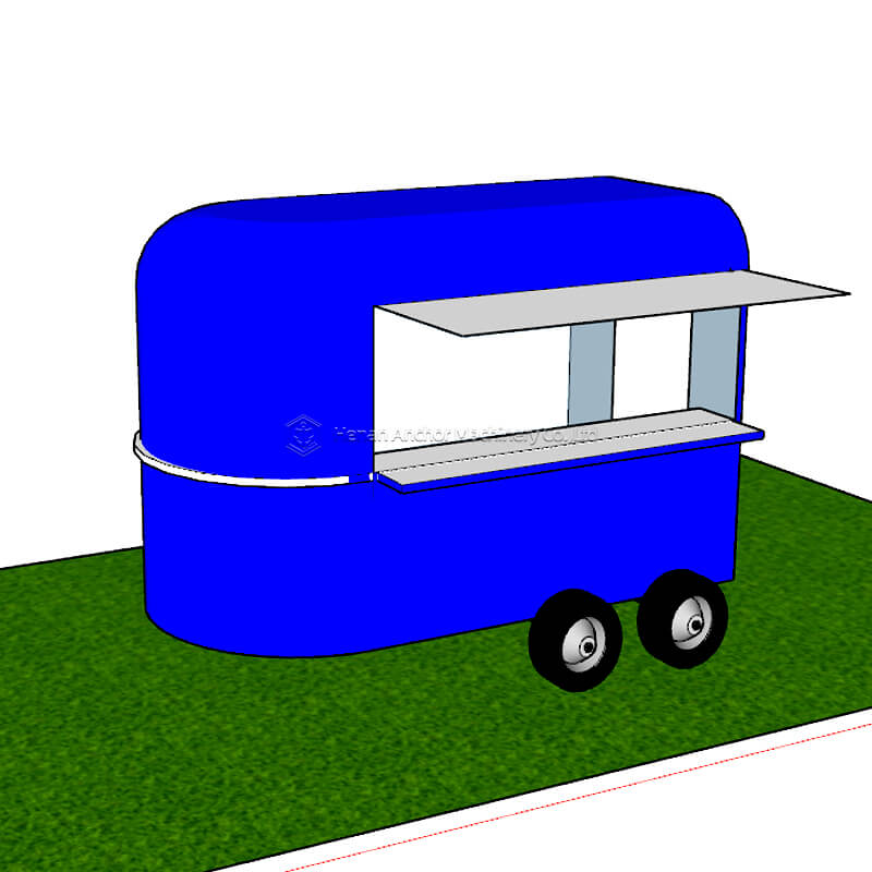 horse trailer mobile bars