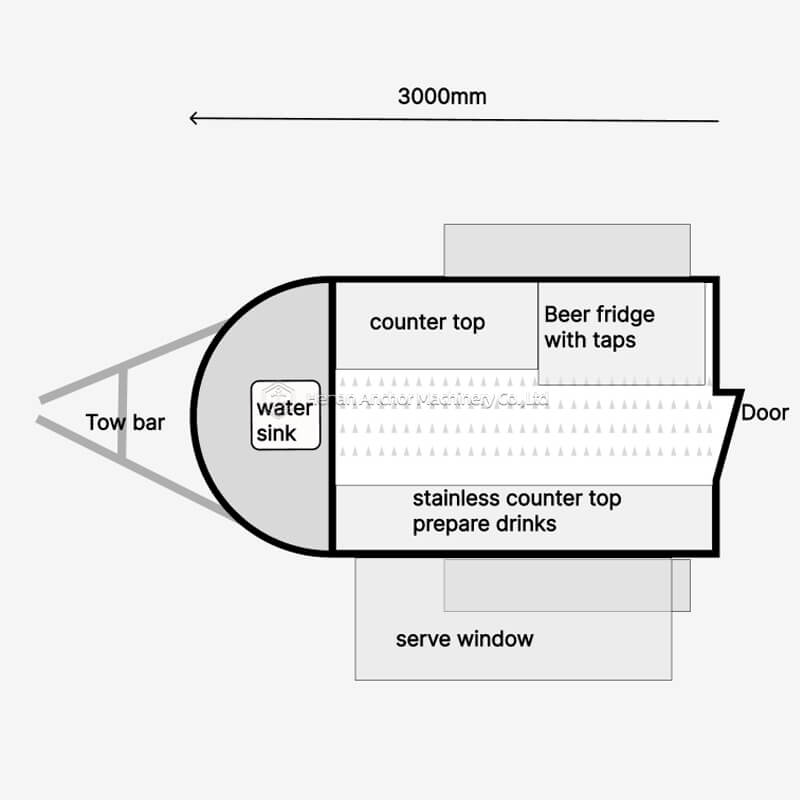 horse trailer mobile bars
