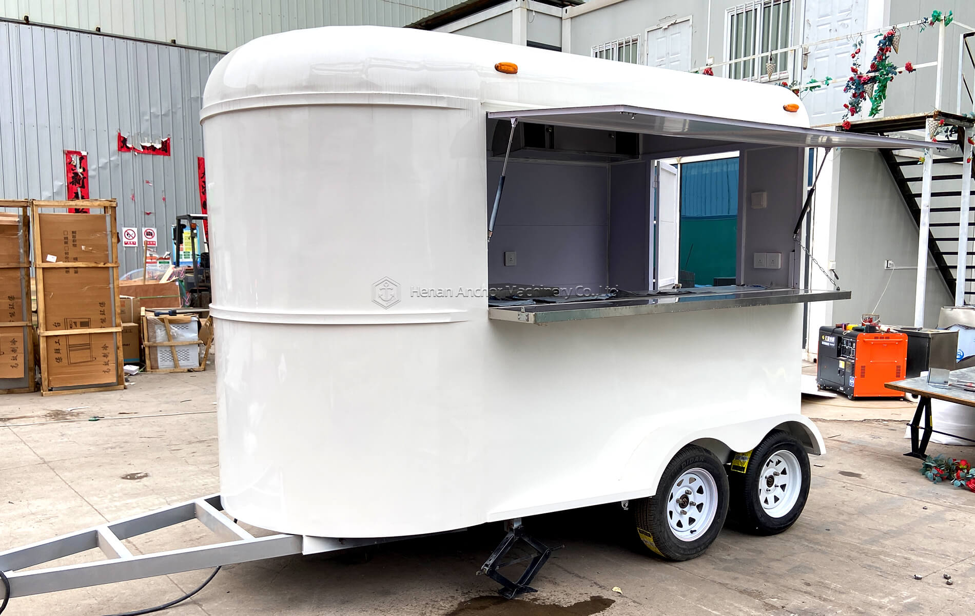 horse trailer mobile bars