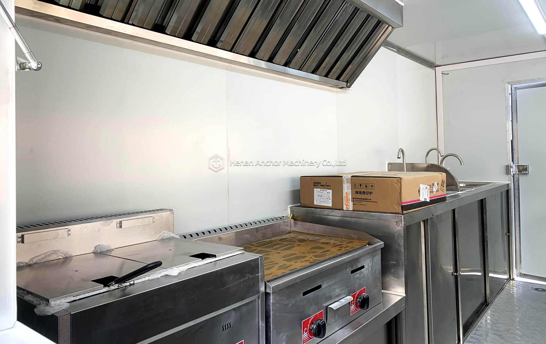 food trailer fryer griddle