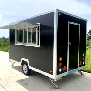 Box food trailer